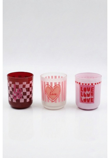 Love 3'lü Mum Seti 180 Gr Diğer