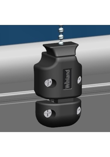 Cam Balkon Plastik Boncuklu Ip Zincir