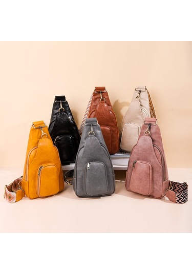 Çantalar Yeni Kadın Bel Çantaları Kadın Modası Bayan Göğüs Çantaları Çantalar Moda Yumuşak Pu Cep Telefonu Çantası Cüzdansiyah Diğer