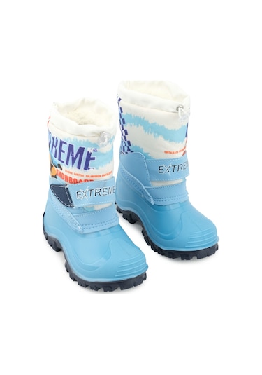 Gezer Kışlık Erkek Çocuk Extreme İçi Peluşlu Su Geçirmez Kar Bot Çizme Gc2kpm.00655.00.022.j60 Mavi