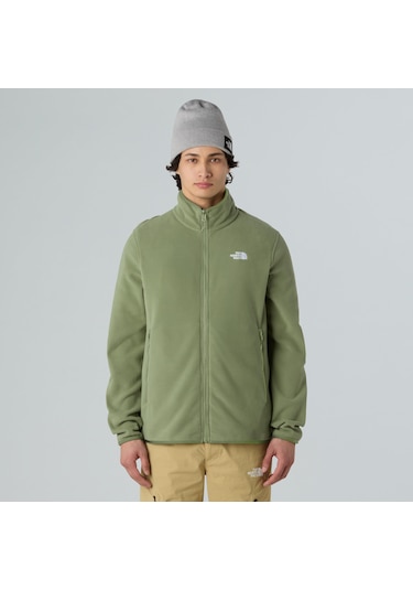 The North Face M Glacier Fleece Jacket Erkek Polar Ceket-30540 Yeşil