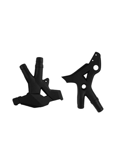 Xindoker Bmw F800gs/f700gs/f650gs Twin 2008-2018 İçin Siyah Plastik Çerçeve Yan Panel Koruması - Aşınma Ve Kirlilikten Koruma