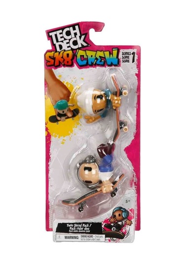 6071054 Tech Deck Sk8 Crew Tekli Paket Pembe