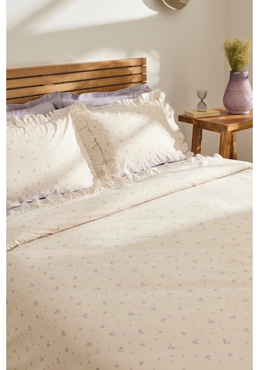 Kaşmir Home Alesya Çift Kişilik Nevresim Takım Lila LILA