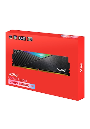 XPG Lancer RGB AX5U6400C3232G-DCLARBK 64 GB (2x32) DDR5 6400 MHz CL32 Ram
