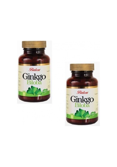 2 Adet Balen Ginkgo Biloba 600 MG 60 Kapsül