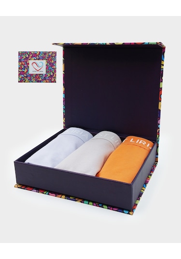 Gost Liria Soft Stone Kadın String Külot 3 Lü Paket - Çok Renkli Çok Renkli