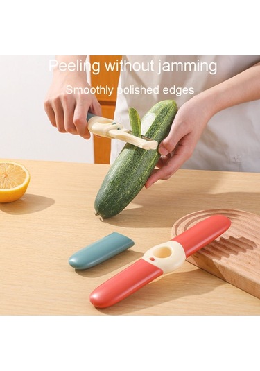 5 Arada 1 Çok Fonksiyonlu Meyve Bıçağı Kamp Seyahat Portatif Cep Bıçakları Kırmızı Diğer