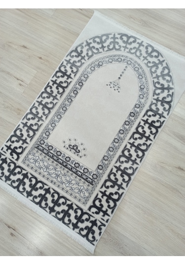 Pırlanta Çırağan Kalın Yumuşak Yüzey Parlak İplik Seccade