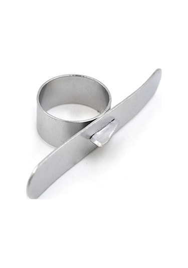 Paslanmaz Çelik Halka Açıcı Mutfak Aletleri Aletler Yaratıcı Aksesuarlar - Gümüş Çok Renkli