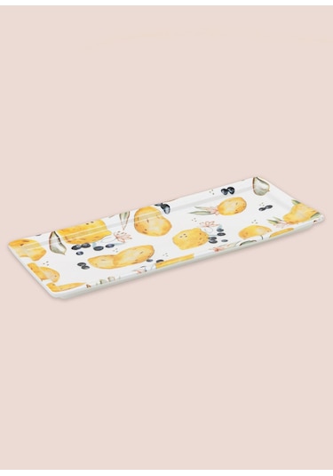 The Mia Limoncello Dikdörtgen Servis 33x21 Cm Lmn025 Çok Renkli