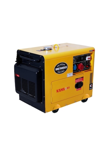 Kama By Reis Kdk7500sc3 Dizel Jeneratör 5.5 Kw/6.9 Kva Rm