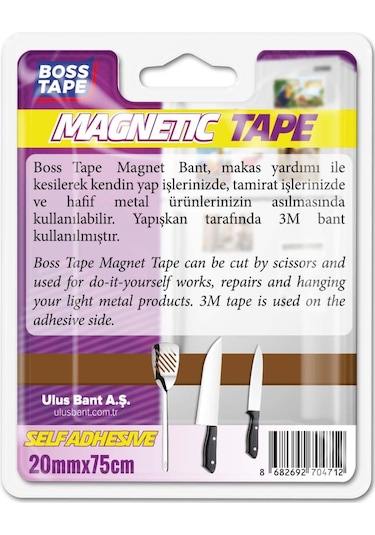 3M Yapışkanlı Şerit Magnet Mıknatıs Bant