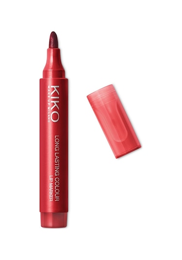 Kiko Kalem Ruj Long Lasting Colour Lip Marker 105 True Red