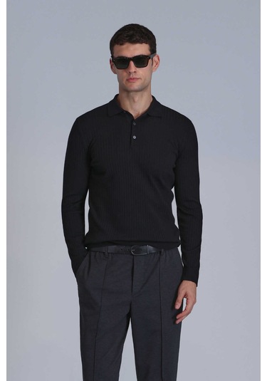 Lufian Erkek Aden Kazak 112090127 Siyah Siyah