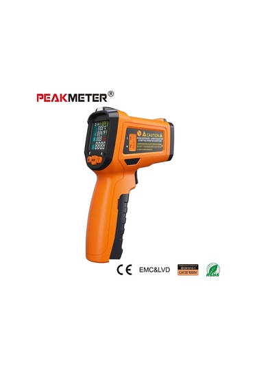 Peakmeter Pm6530D Dijital Infrared Termonetre ve Nem Ölçer