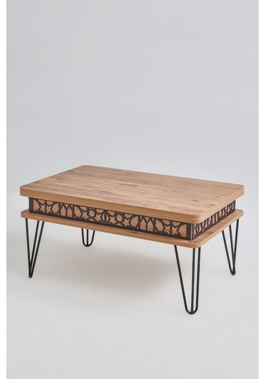 Melek Model Akıllı Sehpa Metal Ayaklı Lüx Model Sehpa