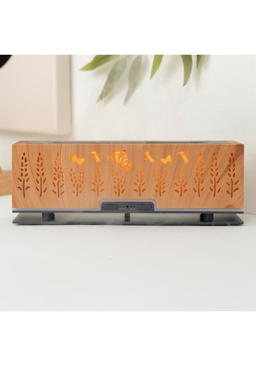 Alora Alev Işığı Aroma Nemlendirici Difüzör