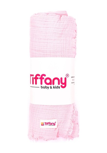 Tiffany Baby 4 Kat Müslin Bebek Battaniyesi 120x120 Cm