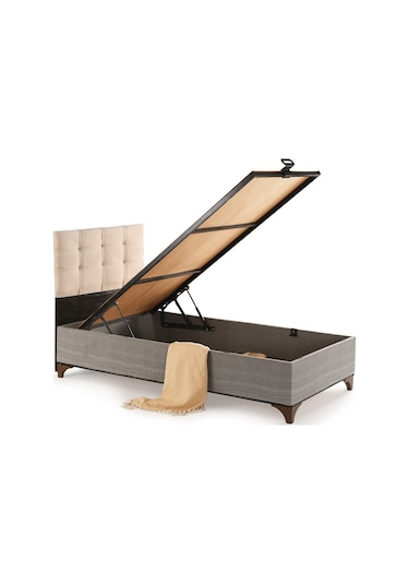 Azrayatakmobilya Tek Kişilik Plus Baza + Başlik 100 x 200