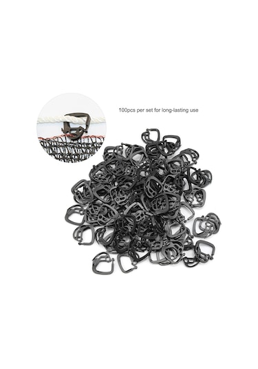 100 Adet Gölgeleme Filesi Askı Kancası Huiliang