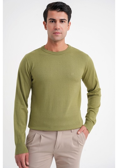 Tr 875 Triko Slim Hakı Basic Haki