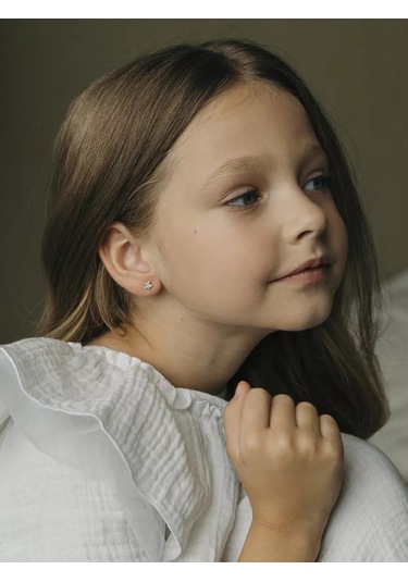 Veronika Yıldız Küpe 925 Ayar Gümüş Küpeler Takı Ürünleri 14975056 Altın