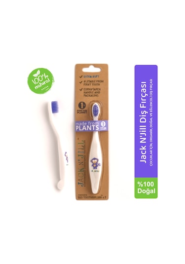 Jack N'Jill Monkey Çocuklar İçin Diş Fırçası Extra Soft