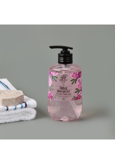 Rebull Bouquet Sıvı Unisex Sabun - Pembe - 500 Ml Çok Renkli