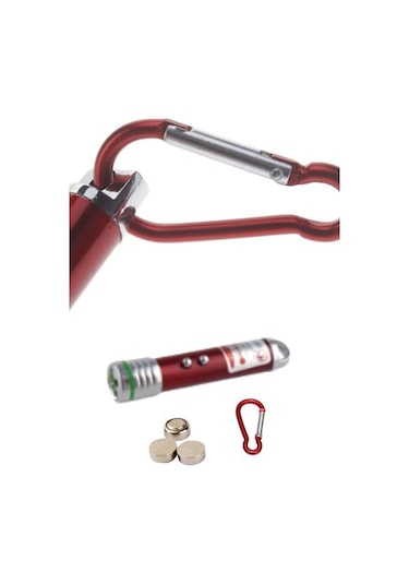 Yedek Pil Lazer Kedi Oyuncağı Lazer Işık Yedek Pil+Lazer Çok Renkli