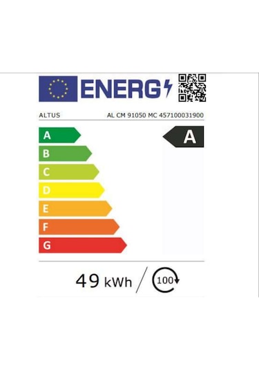 Altus Al CM 91050 9 Kg 1000 Devir Çamaşır Makinesi