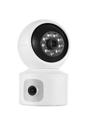 2k Çift Lensli Güvenlik Kamerası: Otomatik Takip, Gece Görüşü, 2 Yönlü Sesli İletişim, Wifi Bağlantılı