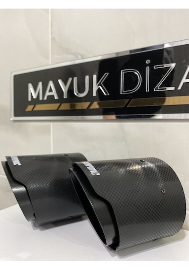 Akrapovic Karbon Egzoz Ucu 100mm Tek --mayukdizayn--