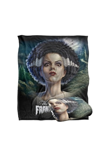 Universal Monsters Head Frankenstein'ın Gelini Keçe Tek Beden Çok Renkli Diğer