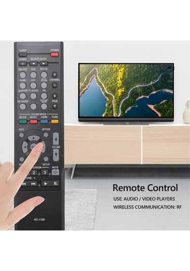 Crackedice Denon Rc-1189 Rc-1196 Rc-1193 Rc-1192 Avr-s700w İçin Uzaktan Kumanda