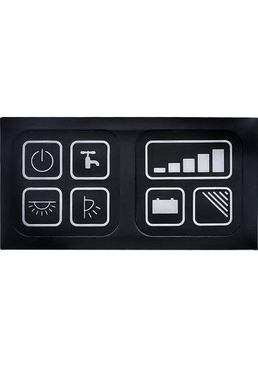 Haba 12-220v Çekme Karavan Kontrol Paneli