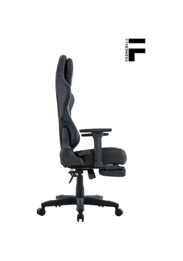 Fashcolle Globe Pro Black Oyuncu Koltuğu Siyah