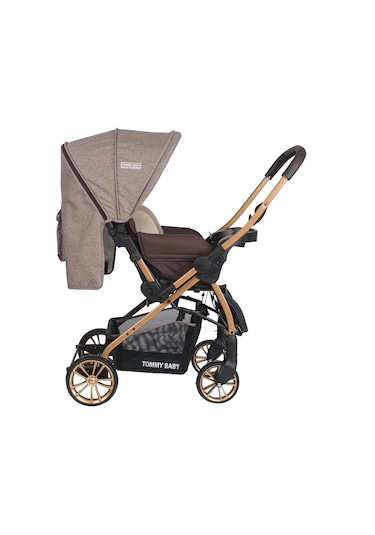 Tommybaby TB-980 Gold Çift Yön Lüx Bebek Arabası Puset
