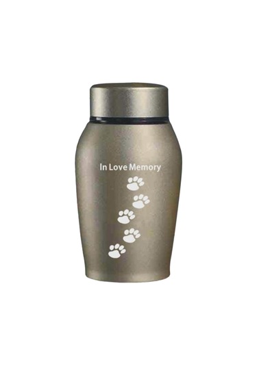 Homyl Evcil Hayvan Urns Anma Gevşek Anıt Hayvanlar Aureate Altın