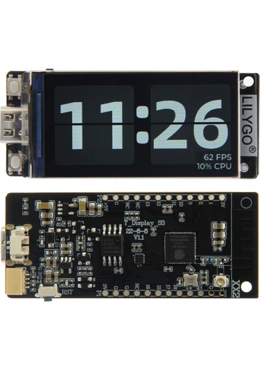 Reedark 1.9 İnç St7789 Lcd Ekranlı Esp32-s3r8 Geliştirme Kartı - Wifi Ve Bt5.0 Çift Kablosuz Bağlantı