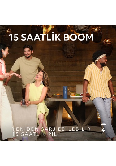 Ultimate Ears Boom 4 Taşınabilir Su Geçirmez Bluetooth Hoparlör, 360 Derece, 15 Saatlik Pil Ömürlü - Mor