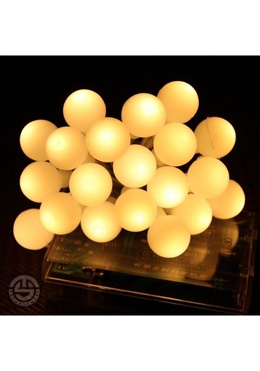 Technosmart 20 Ledli Kumandalı 8 Modlu Dekoratif Led Sarı Işık Pi