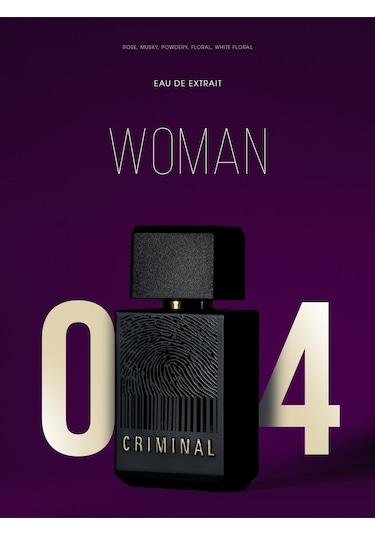 Criminal Woman 04 Edp 50 ml Kadın Parfüm