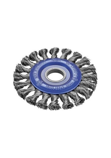 Sedef 200mm Burgulu Daire Tel Fırça 55367