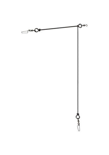 Jeemson Deniz Ve Bot Balıkçılığı İçin 50cm Çelik Tel Tek Bıçaklı Dengeleyici - Kalın Çelik, Yüksek Dayanıklılık, Çok Yem Takma Özelliği