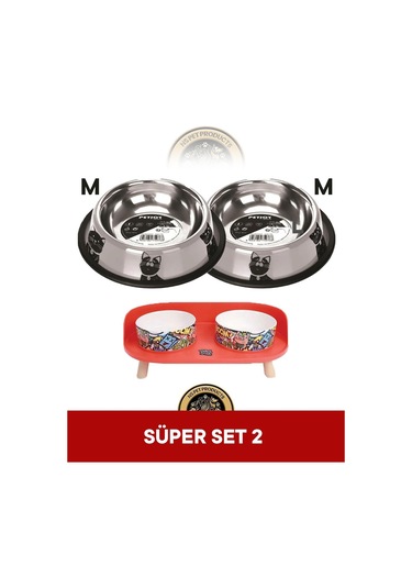 M-pets Mama Kabı 3'lü Süper Set - 2