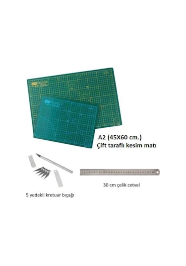 Hobi Market Art A2 Cutting Profesyonel Hobi Kesim Matı Seti