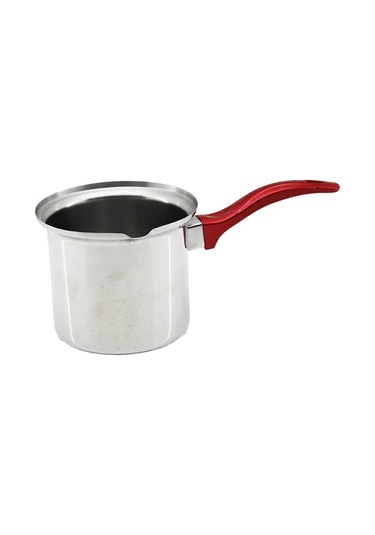 No-4 Çelik Cezve Kırmızı Kulp Go5060gok222996