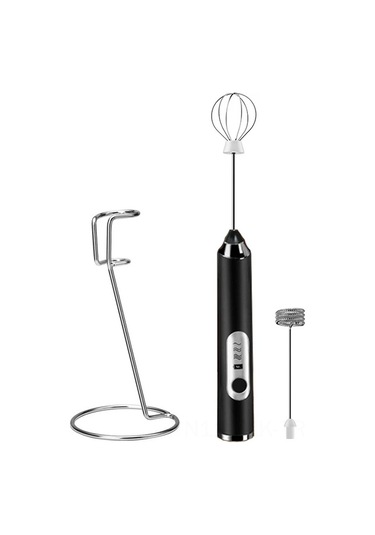 Xindoker Usb Şarjlı 3 Ayarlı Elektrikli Süt Köpürtücü Ve Çırpıcı Seti - 304 Paslanmaz Çelik, Kompakt Tasarım, Ev Kullanıma Uygun Diğer