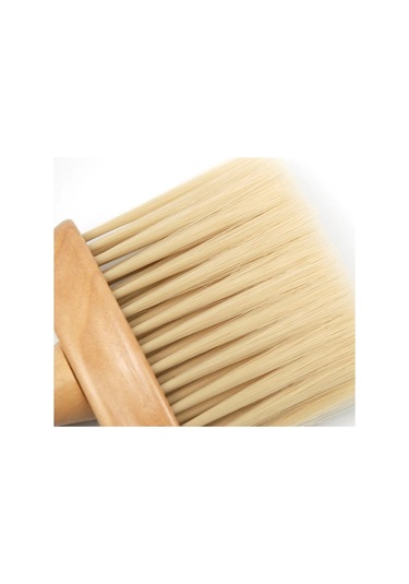 Adet Orijinal Ahşap Yumuşak Boyun Yüz Silgi Berber Saç Temiz Saç Fırçası Sakal Fırçası Salon Kesme Kuaförlük Şekillendirici Araçları